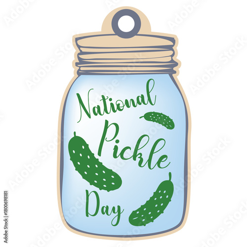 National Pickle Day tag