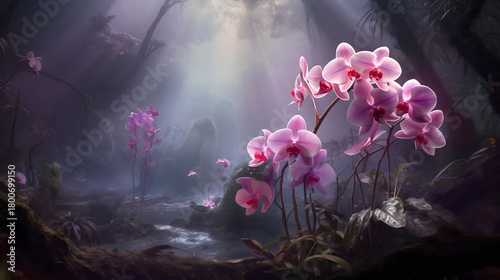 Fototapeta Naklejka Na Ścianę i Meble -  spring flowers in the forest