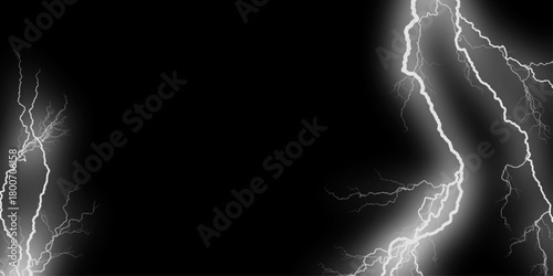 Abstract texture background in natural patterned. Intense electric line crackle across a stark. Glowing wavy lines template Color lightning concept in the dark. Dark white neon marble banner abstract 
