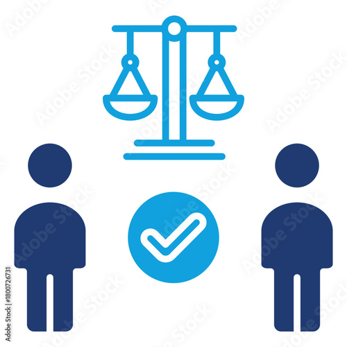 Human Rights Outline Icon