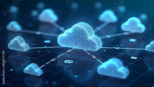 Interconnected Multi-Cloud Network Architecture for Enterprise Data Systems