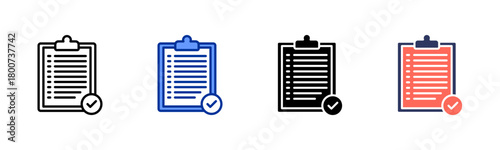 Result icon set multiple style collection