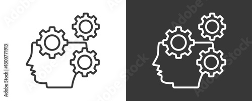 Skill Icon Set Vector Collection Isolated In Black And White