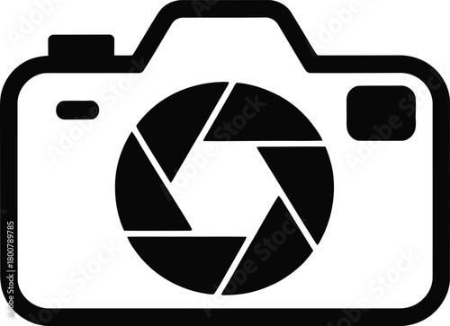 Photography gear focus and exposure settings diagram silhouette