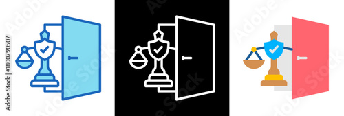 Access To Justice tripplestyle icon
