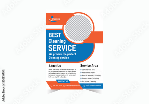 Cleaning Service Flyer Template