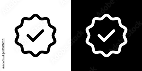 チェックマークのアイコン