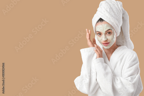 Beautiful young woman with ...