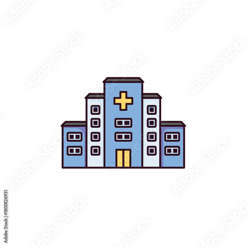 Hospital Building Icon