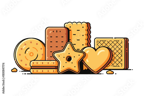 collection of cookies