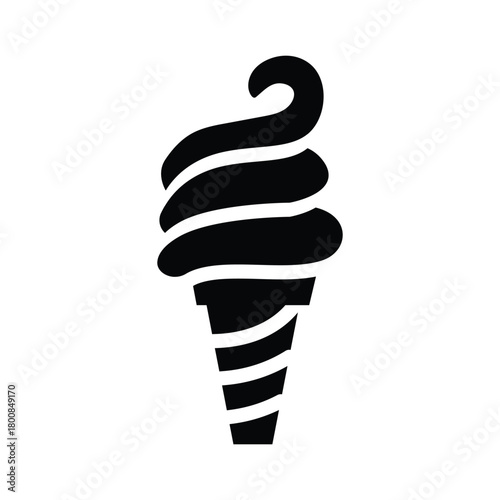  ice cream solid icon illustration vector graphic.eps