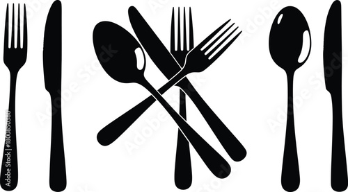 Assorted Dark Blue Bottle Crates, Box, Basket Silhouette Icons Collection