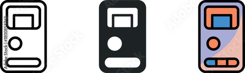 Vector Image of Isolated Voltmeter in Various Styles Ideal for Technology and Science Content