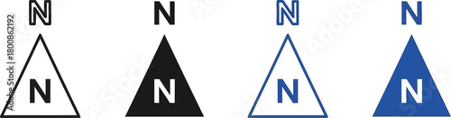 Black and White of a Construction Hard Hat with Striped Design