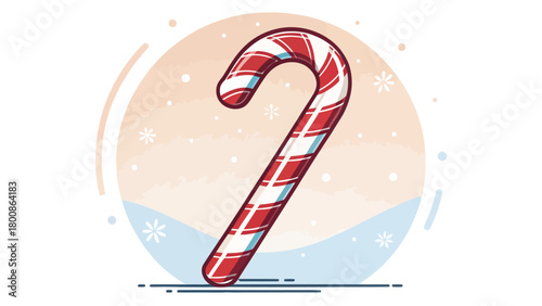 Festive candy cane delight for holiday cheer, perfect for seasonal designs and sweet Christmas projects, bringing joy and sweetness to your creative needs