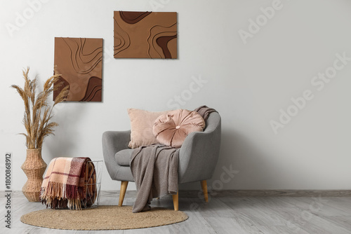 Interior of stylish living ...