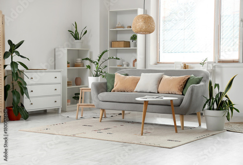 Modern living room interior...