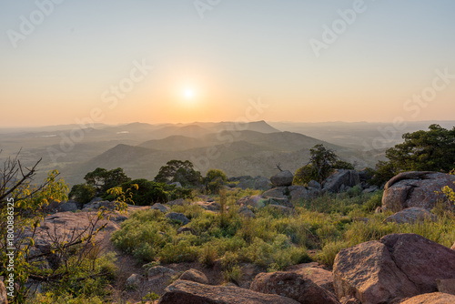 Sunset Over the Hills in Lawton, Oklahoma