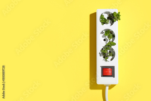 Multi socket with leaves on...