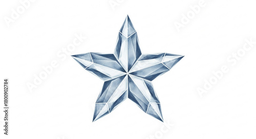 Download shiny silver star vector illustration graphic design element for free use in your projects