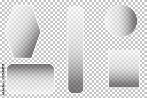 Liquid Glass Effects abstract art shape