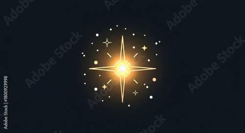 Download stunning starburst vector illustration with glowing effect for graphic design projects now free