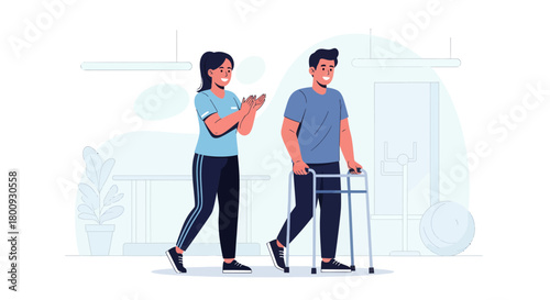 Patient's Assisted Rehabilitation: A Path to Recovery Guided By Therapeutic Support