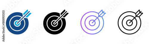 Pull Icon Multiple Style Vector Illustration
