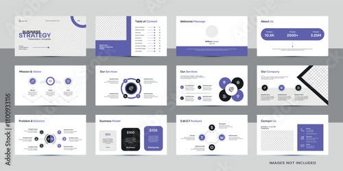 Business Stragategy Presentation Template