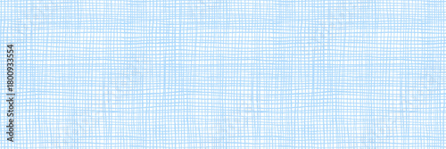 Fabric denim cross hatch seamless texture pattern. Blue hand drawn crayon stripes, abstract denim texture background. Rough pastel textile seamless background, weaving illustration.