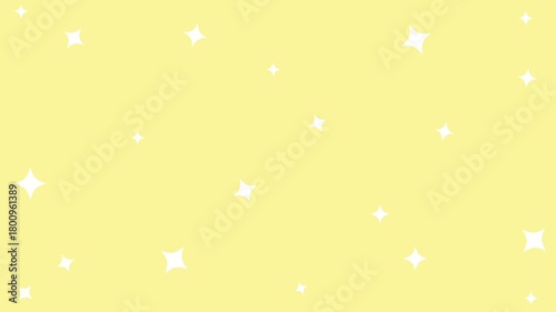 Wallpaper Mural キラキラ背景03(回転＋拡大縮小) _少なめ・黄色 Torontodigital.ca