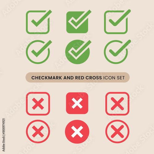 check mark icon sets vector template