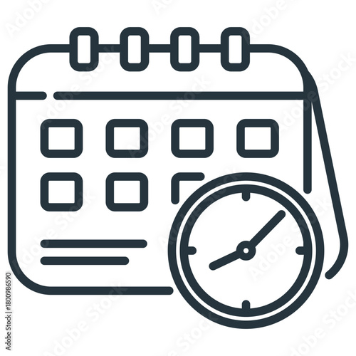 Calendar Outline Icon