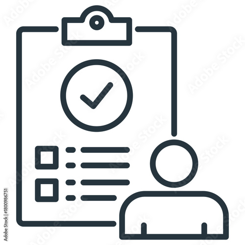 Assign Outline Icon