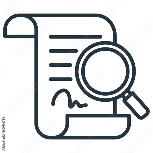 Searching Outline Icon