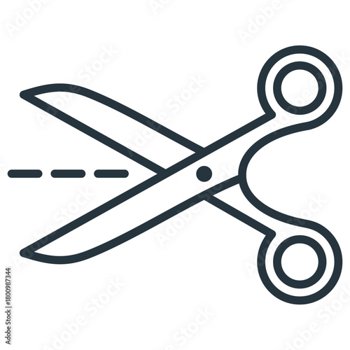 Scissor Outline Icon