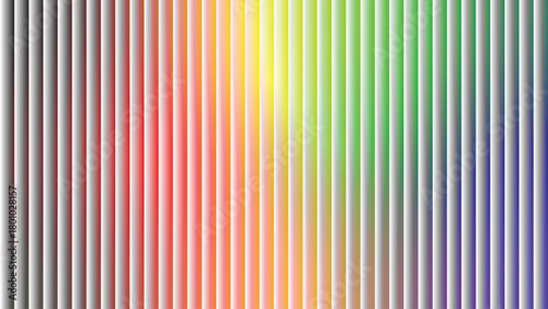 Abstract background with vertical rainbow colored stripes and a vibrant spectrum gradientneon vertical stripes