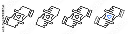 The Ultimate belonging Styles and Tools Line Icon Set, belonging universe icon set