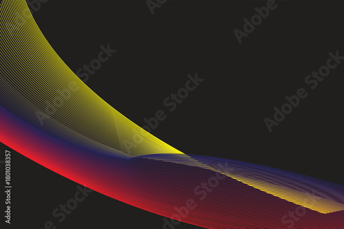 abstract background with wave