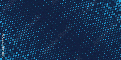 elegant digital blue star design pattern on black background. vector design