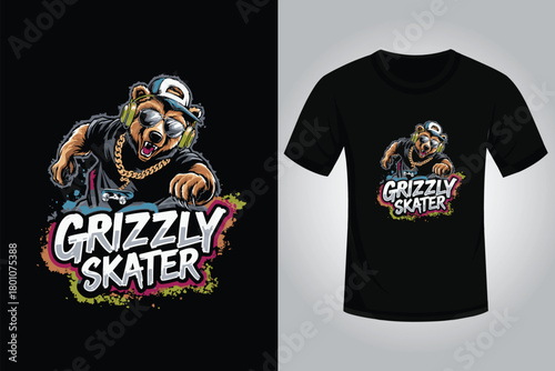 Skating T shirt Design