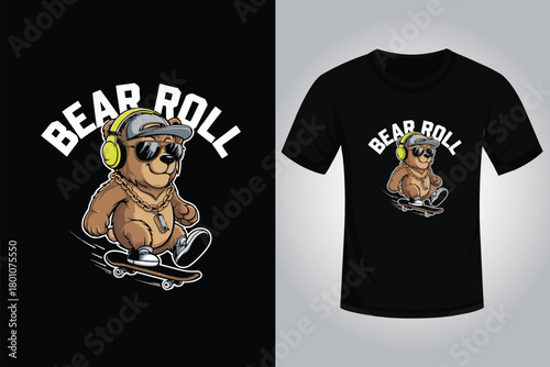 Skating T shirt Design