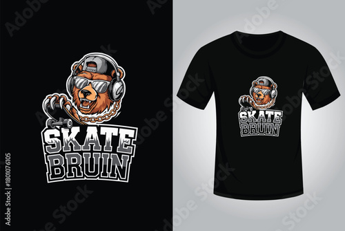 Skating T shirt Design