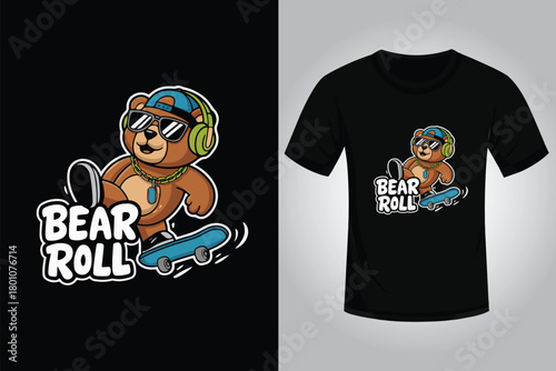 Skating T shirt Design