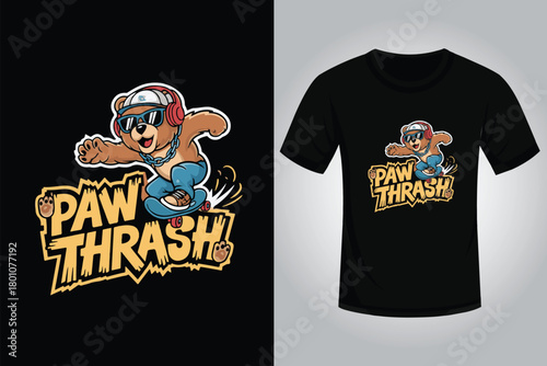 Skating T shirt Design