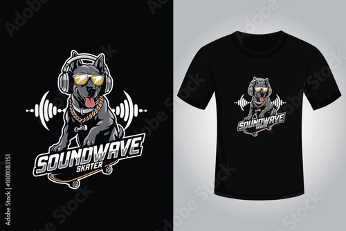 Skating T shirt Design