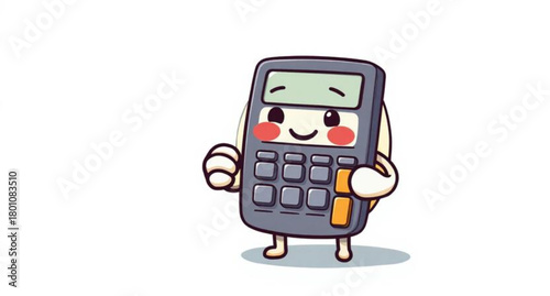 Black digital cellular object with screen and keypad for wireless communication