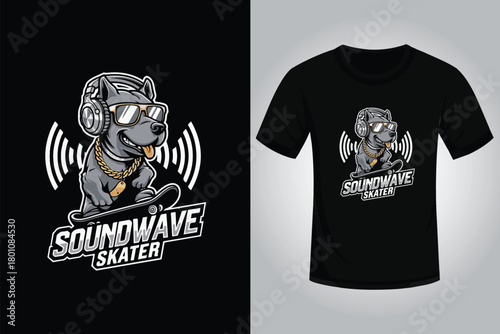 Skating T shirt Design