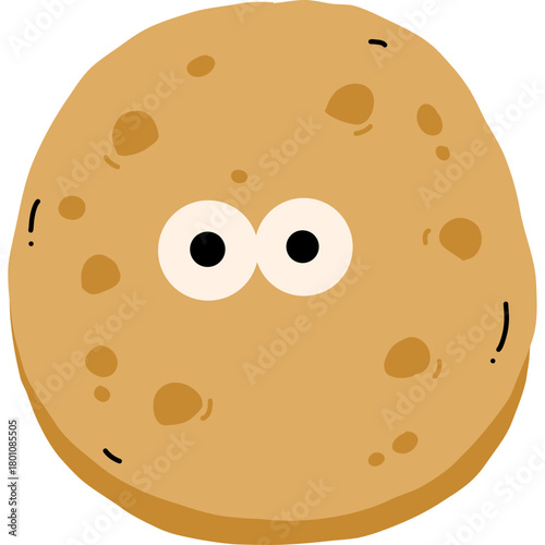 Cute halloween Cookie hand Drawn