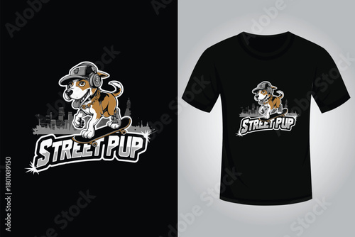 Skating T shirt Design